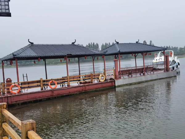 南陽古鎮躉船浮動碼頭